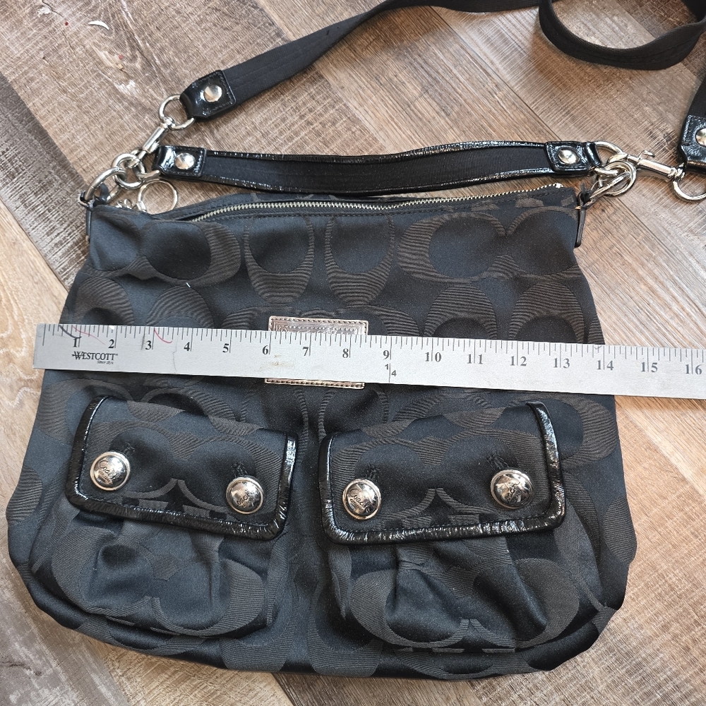 Coach 14570 Poppy Signature Jacquard - Picture 9 of 11
